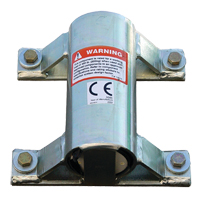 Base &agrave; davier pour collier de passage pour installation murale DBI-SALA Advanced Chandler Sales