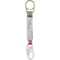 PRO Rope Shock-Absorber, 1.5', Snap Hook/Carabiner Center, Snap Hook Leg Ends, Nylon Chandler Sales