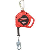 Rebel Self Retracting Lifeline, 33', Stainless Steel, Swivel Chandler Sales