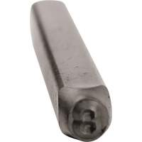 Morceaux pour tampons manuels en acier &agrave; l'unit&eacute; - &agrave; usage g&eacute;n&eacute;ral, # 8, 3/32" Chandler Sales