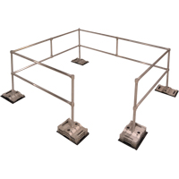 RoofGuard Classic System - Packaged Kits, Aluminum, 72" W x 216" L x 42" H Chandler Sales