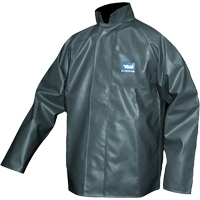 Manteau de pluie Journeyman r&eacute;sistant aux produits chimiques, Polyester, Petit, Vert Chandler Sales