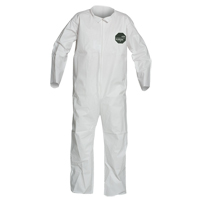 ProShield&reg; 50 Coveralls, Small, White, Microporous Chandler Sales