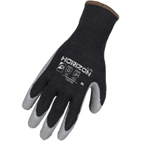 Work Gloves, 10/X-Large, Rubber Latex Coating, 10 Gauge, Cotton Shell Chandler Sales