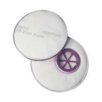 Filtre pour respirateur Diskit, Filtre contre les particules avec suppresion de vapeurs nuisibles, Vapeur organique/Filtre P100 Chandler Sales