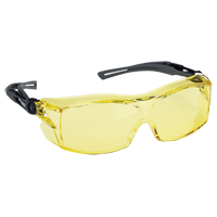 Dynamic OTG Extra Series Safety Glasses, Amber Lens, Anti-Fog/Anti-Scratch, ANSI Z87+/Meets/Exceeds CSA Z94.3 Chandler Sales
