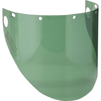 Dynamic Formed Faceshield, Polycarbonate, Green Tint Chandler Sales