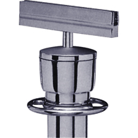 Sign Bracket for Portable Post, Satin Chrome Chandler Sales