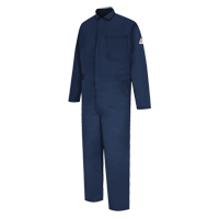 ISO 11611 Flame-Resistant Welding Coveralls, Size 48, Navy Blue Chandler Sales