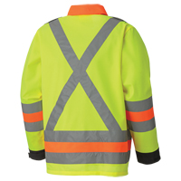 6007 Veste de s&eacute;curit&eacute; routi&egrave;re respirante, Polyester, Jaune lime haute visibilit&eacute;, T-petit Chandler Sales