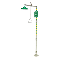 Floor Mount Drench Shower, Pedestal Chandler Sales
