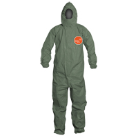 Tychem&reg; 2000 SFR Protective Coveralls, Small, Green Chandler Sales