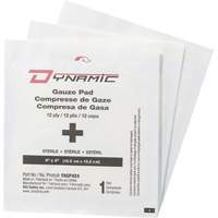 Gaze Dynamic, Tampon, 4" lo x 4" la, St&eacute;rile, Dispositif m&eacute;dical Classe 1 Chandler Sales