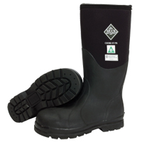 Bottes de travail avec doublure en filet Chore Classic, Caoutchouc, Embout Acier, Pointure 5, Semelle R&eacute;sistant aux perforations Chandler Sales
