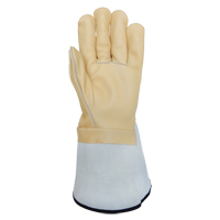 Lineman's Gloves, Small, Grain Cowhide Palm Chandler Sales