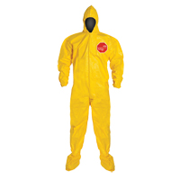 Coveralls, Medium, Yellow, Tychem&reg; 2000 Chandler Sales