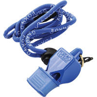 Classic Blue Whistle with Lanyard Chandler Sales