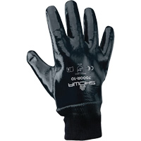 Gants enduits, 10/Grand, R&ecirc;vetement Nitrile, Enveloppe en Jersey/Coton Chandler Sales