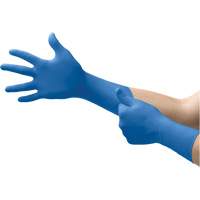 Microflex&reg; SafeGrip SG-375 Medical Exam Gloves, Small, Latex, 11-mil, Powder-Free, Blue, Class 2 Chandler Sales