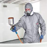 ProPlus Gard Protective Coveralls, Nylon, Medium, Grey Chandler Sales