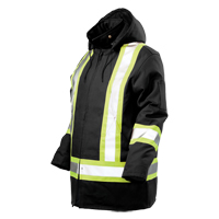 Parka de s&eacute;curit&eacute;, Noir, Grand Chandler Sales