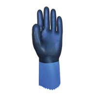 Gants enti&egrave;rement tremp&eacute;s et r&eacute;sistants aux produits chimiques Summitech, Taille Petit/7, 11,8" lo, Chloropr&egrave;ne, Doublure en Poly-coton, 59 mils Chandler Sales