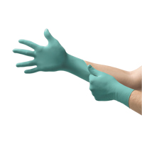 NEOPRO&reg; Gloves, X-Small, Neoprene, 5.1-mil, Powder-Free, Green, Class 2 Chandler Sales