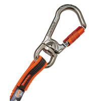Squids&reg; 3109F(x) Double-Locking Tool Lanyard with Swivel, Bungee, Carabiner/Loop Chandler Sales