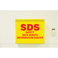Safety Data Sheet Storage Cabinet, English, Binders Included Chandler Sales