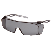 Cappture OTG Safety Glasses, Grey/Smoke Lens, Anti-Fog, ANSI Z87+/Meets/Exceeds CSA Z94.3 Chandler Sales