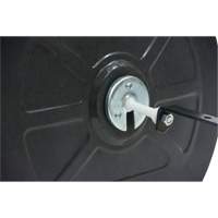 Miroir convexe rectangulaire/rond avec support, 12" h x 18" la, Int&eacute;rieur/Ext&eacute;rieur Chandler Sales