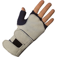 Anti-Impact Glove with Wrist Support, Cotton, Left Hand, X-Small Chandler Sales