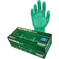 Disposable Gloves with Aloe, Small, Vinyl, 5-mil, Powder-Free, Green Chandler Sales