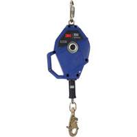 Cordage de s&eacute;curit&eacute; autor&eacute;tractable avec verrouillage intelligent, 30', Acier galvanis&eacute;, Pivotant Chandler Sales