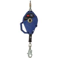 Cordage de s&eacute;curit&eacute; autor&eacute;tractable avec verrouillage intelligent, 30', Acier inoxydable, Pivotant Chandler Sales