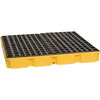 Plateforme de d&eacute;versement modulaire, Capacit&eacute; de d&eacute;versement 60,5 gal. US, 51,5'' x 51,5'' x 6,5" Chandler Sales