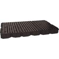 Modular Spill Platform, 88 US gal. Spill Capacity, 51.5" x 78.25" x 6.5" Chandler Sales