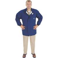 Veste de protection contre l'arc &eacute;lectrique, Moyen, Bleu, 40 cal/cm² Chandler Sales
