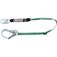 V-Series Lanyard, 6', Rebar Hook Center, Snap Hook Leg Ends, Polyester Chandler Sales