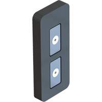 Embout magn&eacute;tique pour ruban/banni&egrave;re PLUS, Noir Chandler Sales