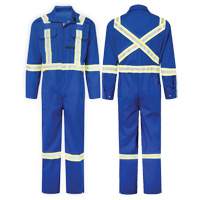 Nomex&reg;Essential 6 oz. Deluxe Coveralls, Size 38 (Tall), Royal Blue Chandler Sales
