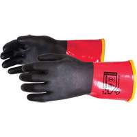Chemstop Extreme Comfort Gloves, Size 7, 12" L, Nitrile/PVC, 30-mil Chandler Sales