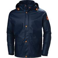 Gale Rain Jacket, Polyester/Polyurethane, X-Small, Navy Blue Chandler Sales
