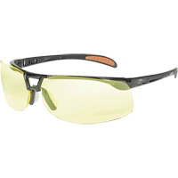 Prot&eacute;g&eacute; Safety Glasses with HydroShield Lenses, Amber Lens, Anti-Fog/Anti-Scratch, ANSI Z87+ Chandler Sales