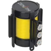 Magnetic Tape Cassette for Build-Your-Own Crowd Control Barrier, 12', Yellow Tape Chandler Sales