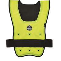 Chill-Its&reg; 6687 Economy Dry Evaporative Cooling Vest, Small/Medium, High Visibility Lime-Yellow Chandler Sales
