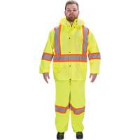 V&ecirc;tements imperm&eacute;ables RZ1000, Polyester, Petit, Jaune lime haute visibilit&eacute; Chandler Sales