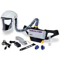 Versaflo Powered Air Purifying Respirator Painter's Kit, Headcover & Faceshield, Lithium-Ion Battery Chandler Sales