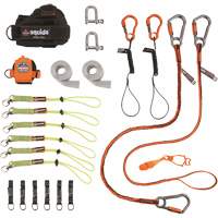 Squids&reg; 3186 Iron/Steel Worker's Tool Tethering Kit Chandler Sales