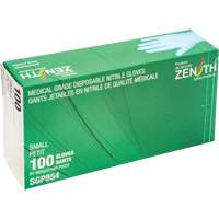 Puncture-Resistant Medical-Grade Disposable Gloves, Small, Nitrile, 3.5-mil, Powder-Free, Blue, Class 2 Chandler Sales